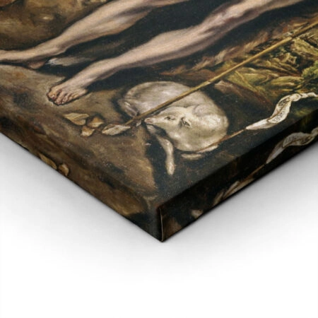 Πινακας σε καμβά EL GRECO - SAINT JOHN THE BAPTIST AND SAINT JOHN THE EVANGELIST - El Greco Sticky 1