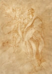 Πινακας σε καμβά EL GRECO - SAINT JOHN THE EVANGELIST AND AN ANGEL