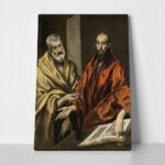 Πινακας σε καμβά EL GRECO - SAINT PETER AND SAINT PAUL