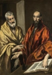 Πινακας σε καμβά EL GRECO - SAINT PETER AND SAINT PAUL