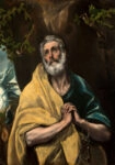 Πινακας σε καμβά EL GRECO - SAINT PETER IN TEARS