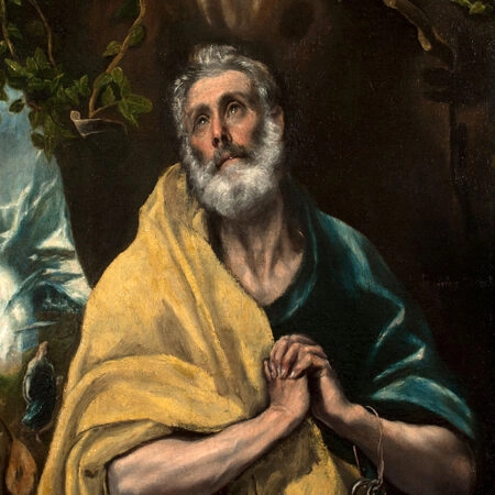 Πινακας σε καμβά EL GRECO - SAINT PETER IN TEARS - El Greco Sticky 5