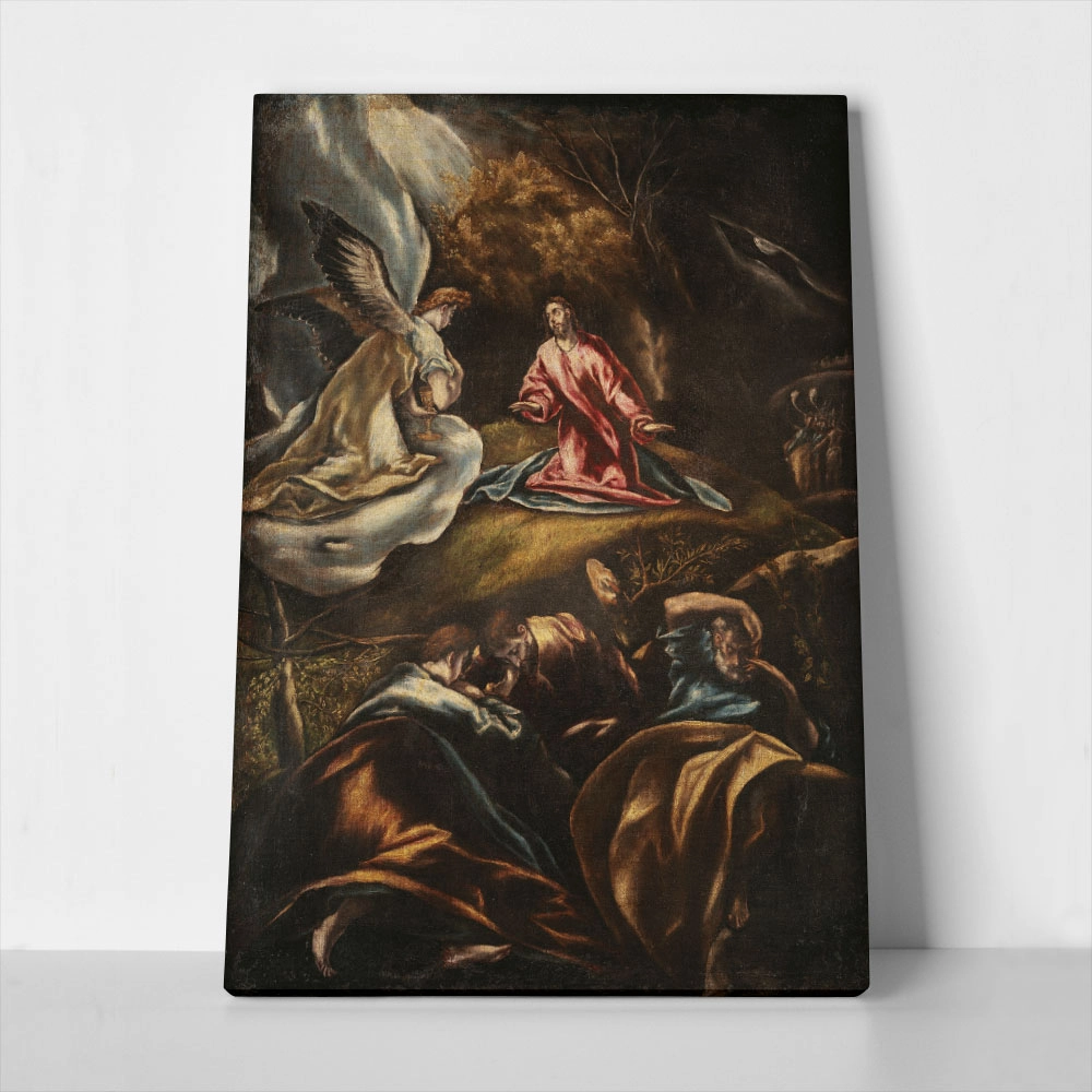 Πινακας σε καμβά EL GRECO - THE AGONY IN THE GARDEN