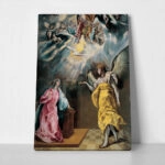 Πινακας σε καμβά EL GRECO - THE ANNUNCIATION 1610