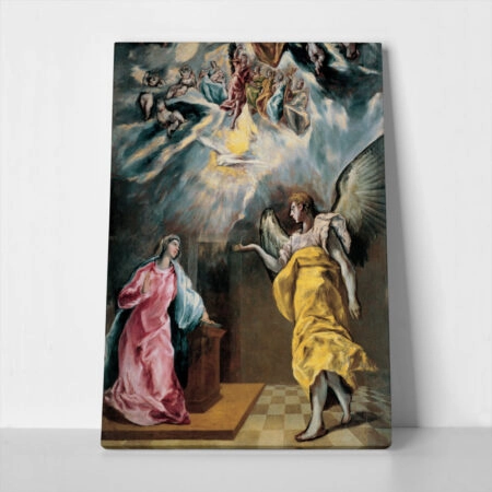 Πινακας σε καμβά EL GRECO - THE ANNUNCIATION 1610