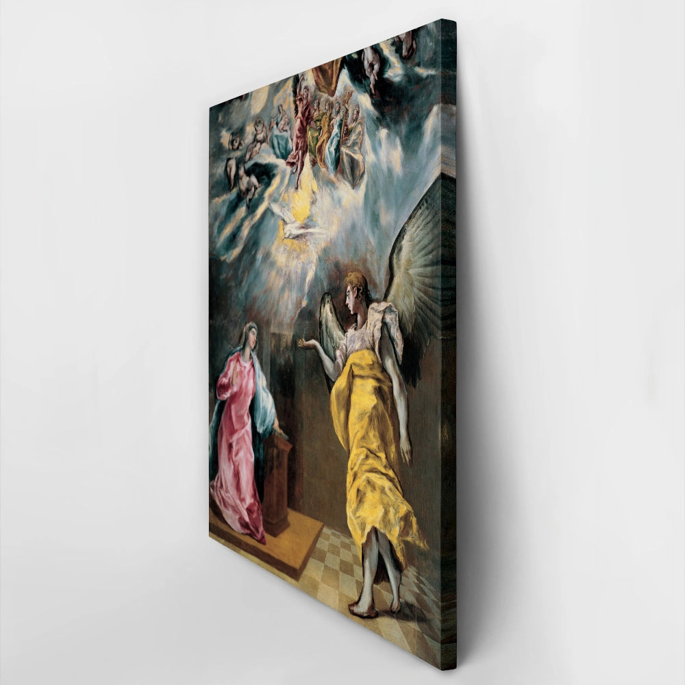 Πινακας σε καμβά EL GRECO - THE ANNUNCIATION 1610