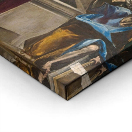 Πίνακας Πανοραμικός σε καμβά EL GRECO - THE ASSUMPTION OF THE VIRGIN - El Greco Sticky 1