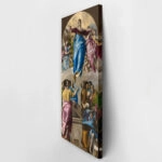 Πίνακας Πανοραμικός σε καμβά EL GRECO - THE ASSUMPTION OF THE VIRGIN
