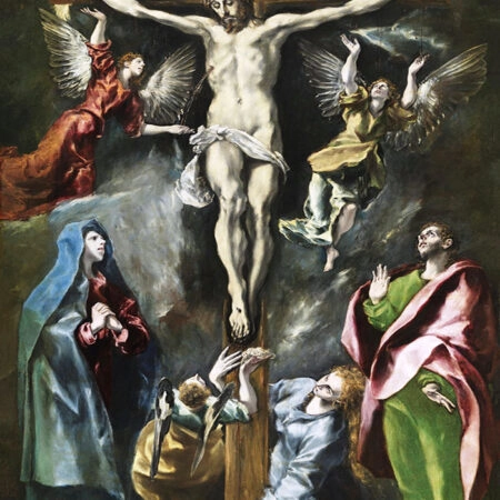 Πινακας σε καμβά EL GRECO - THE CRUCIFIXION - El Greco Sticky 5