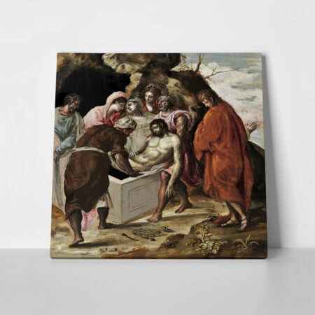 Πίνακας σε καμβά EL GRECO - THE ENTOMBMENT OF CHRIST 1570