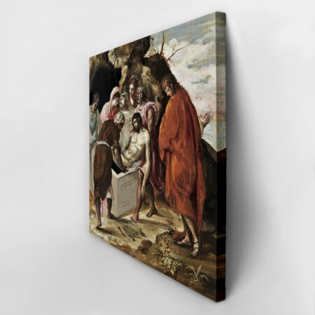 Πίνακας σε καμβά EL GRECO - THE ENTOMBMENT OF CHRIST 1570 - El Greco Sticky 2
