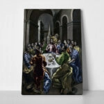 Πινακας σε καμβά EL GRECO - THE FEAST IN THE HOUSE OF SIMON