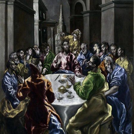 Πινακας σε καμβά EL GRECO - THE FEAST IN THE HOUSE OF SIMON - El Greco Sticky 5
