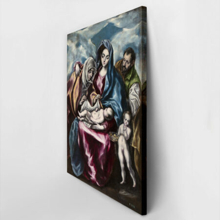 Πινακας σε καμβά EL GRECO - THE HOLY FAMILY - El Greco Sticky 2