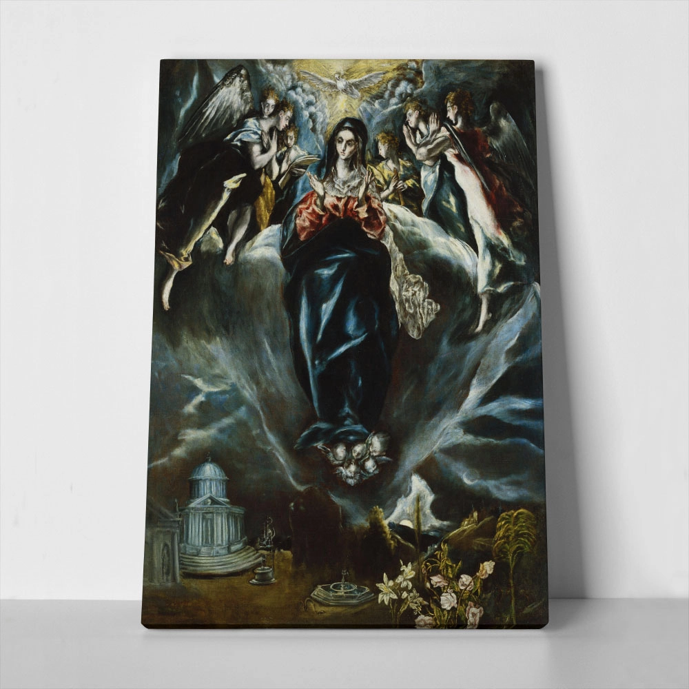 Πινακας σε καμβά EL GRECO - THE IMMACULATE CONCEPTION
