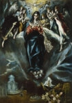 Πινακας σε καμβά EL GRECO - THE IMMACULATE CONCEPTION