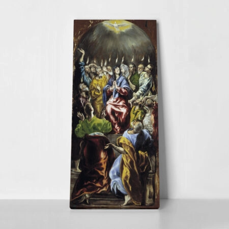 Πίνακας Πανοραμικός σε καμβά EL GRECO - THE PENTECOST - El Greco