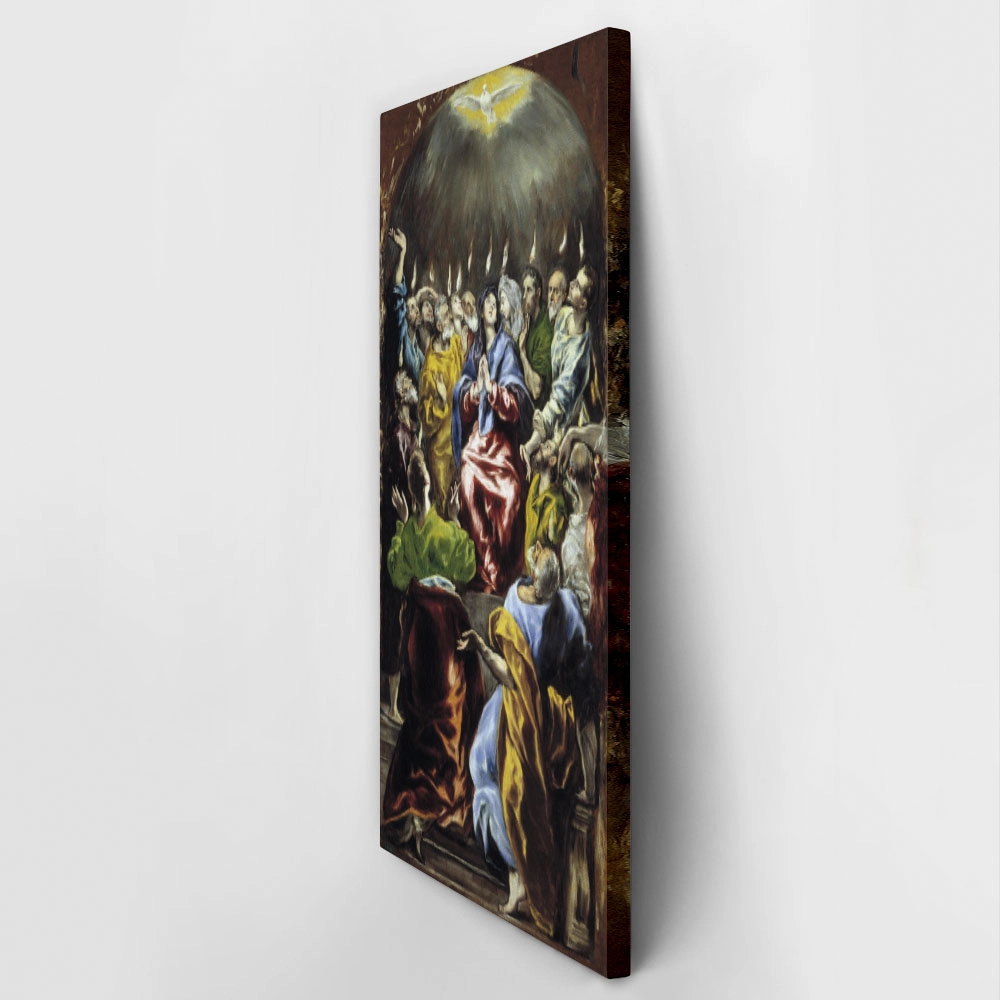 Πίνακας Πανοραμικός σε καμβά EL GRECO - THE PENTECOST