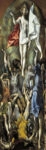 Πίνακας Πανοραμικός σε καμβά EL GRECO - THE RESURRECTION