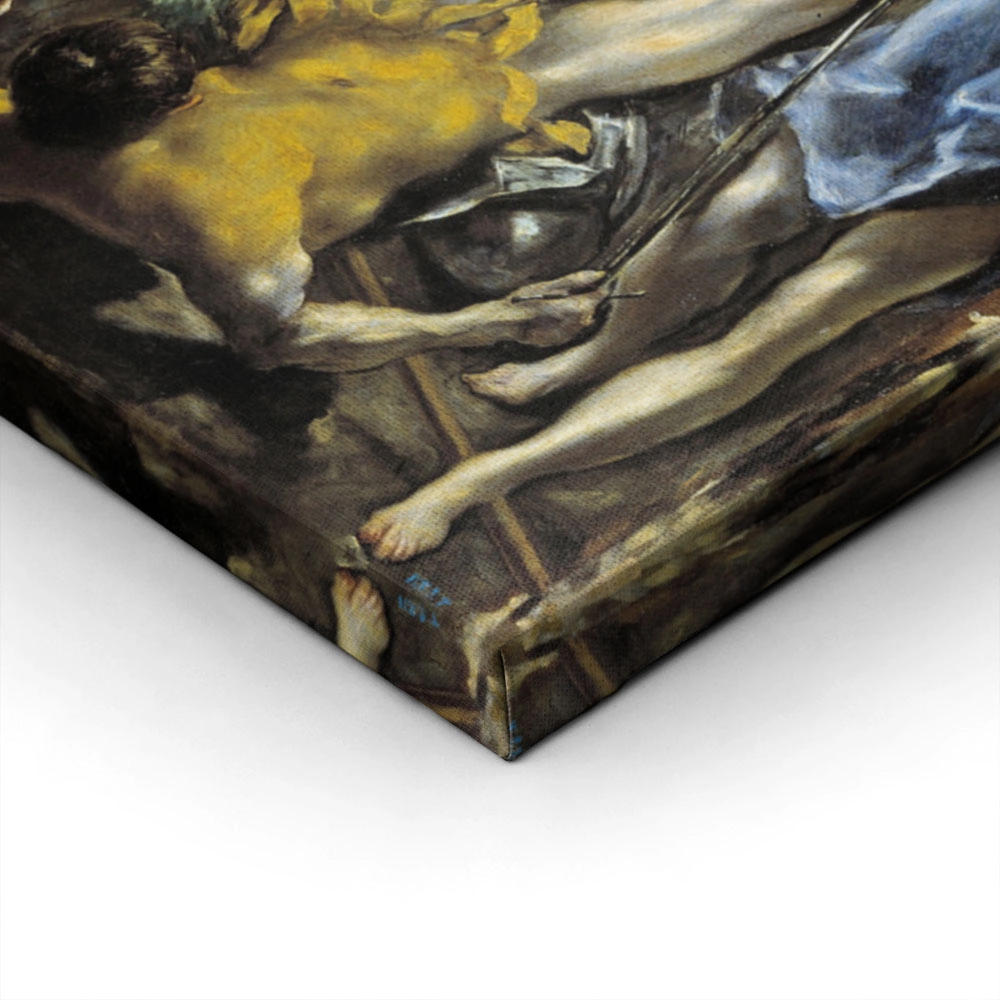 Πίνακας Πανοραμικός σε καμβά EL GRECO - THE RESURRECTION