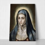 Πινακας σε καμβά EL GRECO - THE VIRGIN MARY