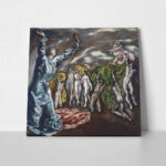 Πίνακας σε καμβά EL GRECO - THE VISION OF SAINT JOHN