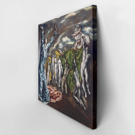Πίνακας σε καμβά EL GRECO - THE VISION OF SAINT JOHN - El Greco Sticky 2