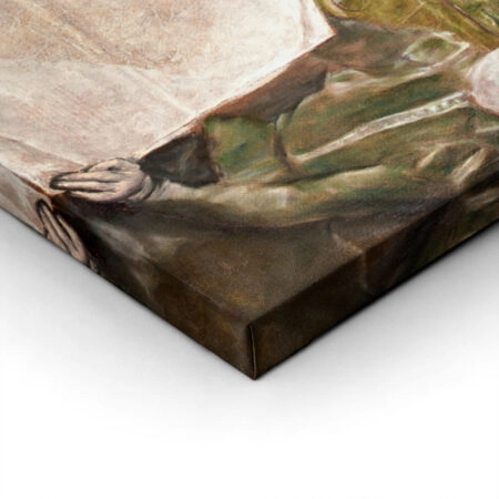 Πινακας σε καμβά EL GRECO - VIEW AND PLAN OF TOLEDO - El Greco Sticky 1