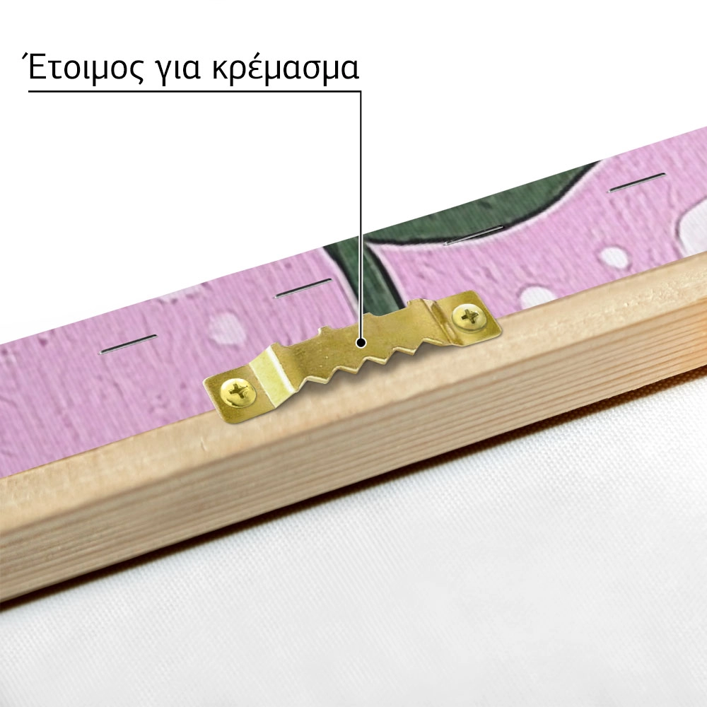 Πινακας σε καμβά FLORAL LEMONS