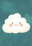 Πινακας σε καμβά HAPPY CLOUD