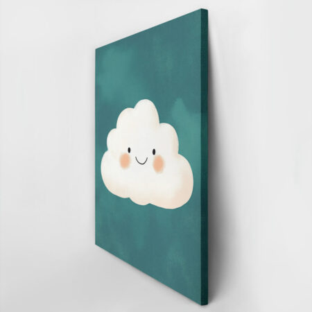 Πινακας σε καμβά HAPPY CLOUD - Παιδικοι και set Sticky 2
