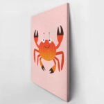 Πινακας σε καμβά HAPPY CRAB