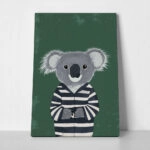 Πινακας σε καμβά HAPPY KOALA