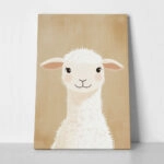 Πινακας σε καμβά HAPPY LAMB