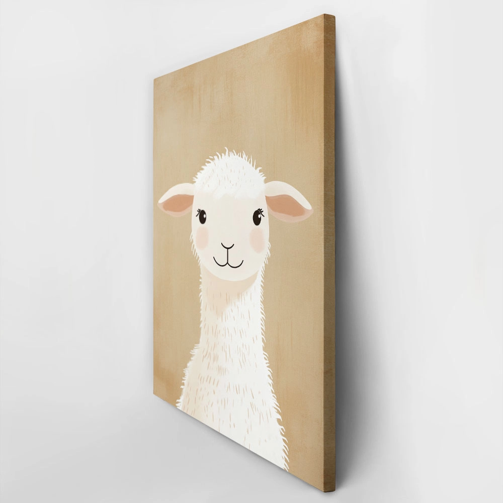 Πινακας σε καμβά HAPPY LAMB