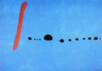 Πινακας σε καμβά JOAN MIRO - BLUE II