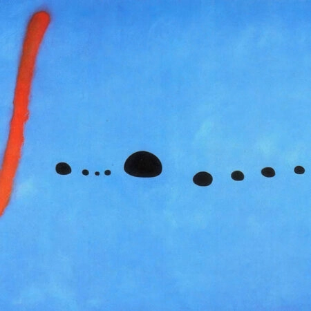 Πινακας σε καμβά JOAN MIRO - BLUE II - Juan Miro Sticky 5