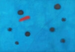 Πινακας σε καμβά JOAN MIRO - BLUE I