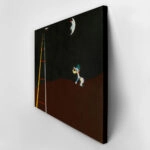 Πινακας σε καμβά JOAN MIRO - DOG BARKING AT THE MOON