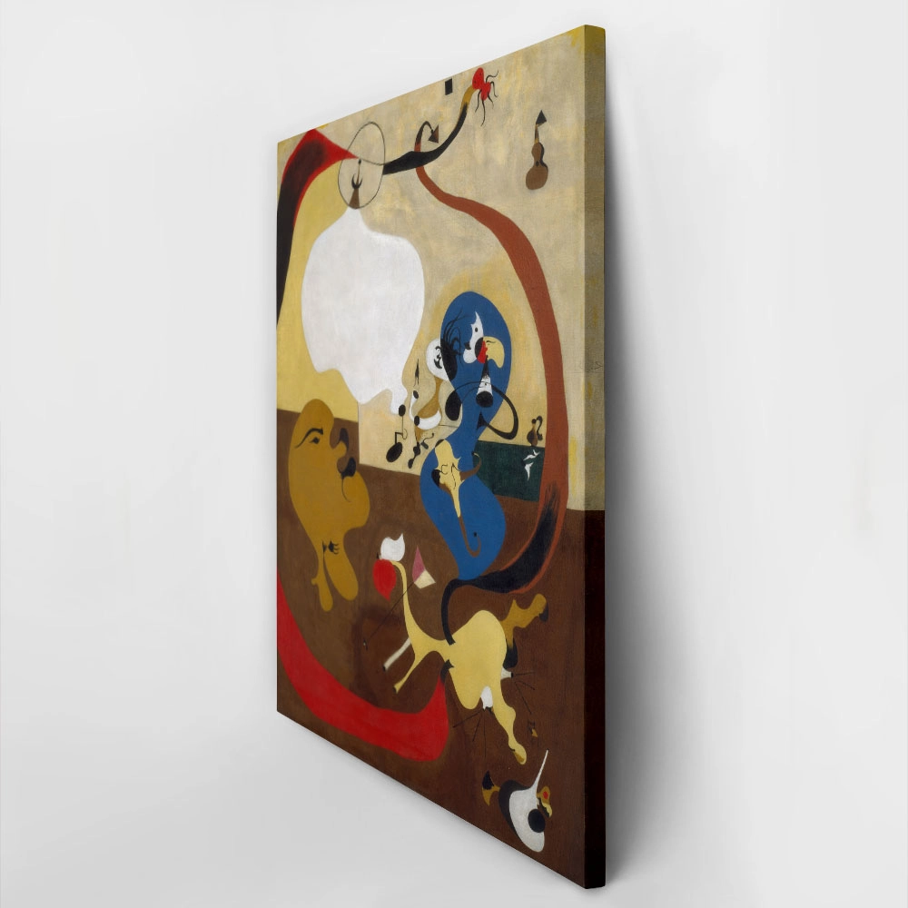 Πινακας σε καμβά JOAN MIRO - DUTCH INTERIOR II