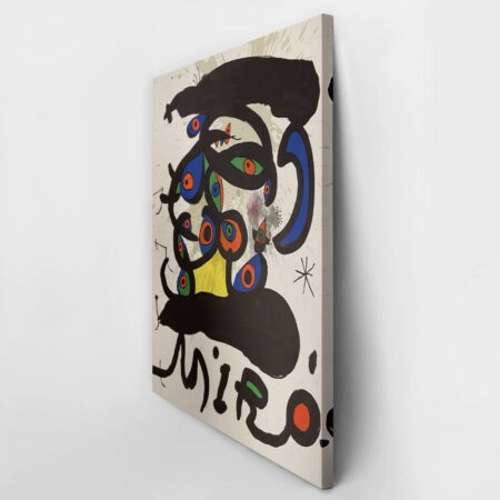 Πινακας σε καμβά JOAN MIRO - EYES IN DIFFERENT COLORS - Juan Miro Sticky 2