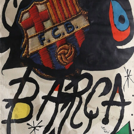 Πινακας σε καμβά JOAN MIRO - FUTBOL CLUB BARCA - Juan Miro Sticky 5