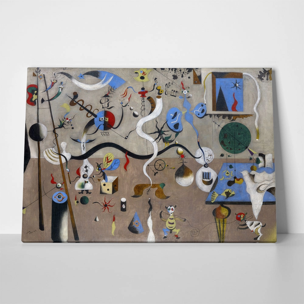Πινακας σε καμβά JOAN MIRO - HARLEQUIN'S CARNIVAL