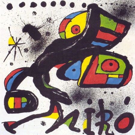 Πίνακας σε καμβά JOAN MIRO - HOMAGE TO GAUDI - Juan Miro Sticky 5
