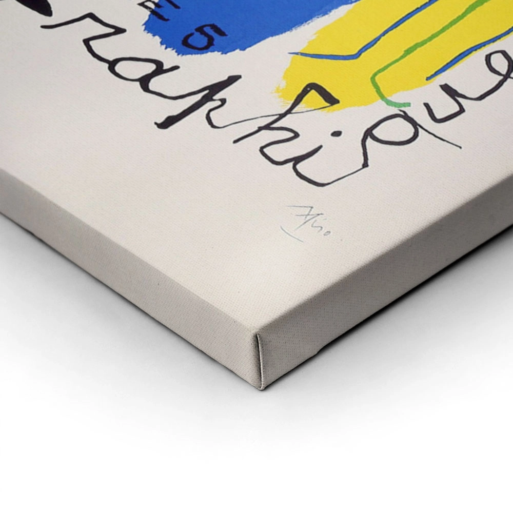 Πινακας σε καμβά JOAN MIRO - LITHGRAPH GALERIE MAEGHT EXHIBITION