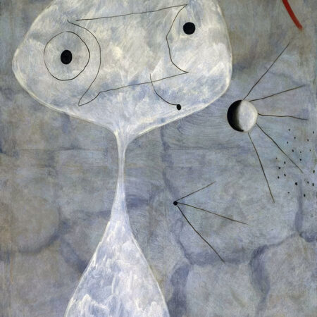 Πινακας σε καμβά JOAN MIRO - MAN WITH A PIPE - Juan Miro Sticky 5