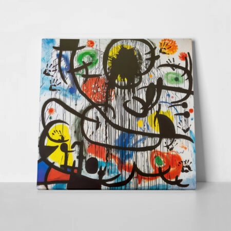 Πίνακας σε καμβά JOAN MIRO - MAY 1968