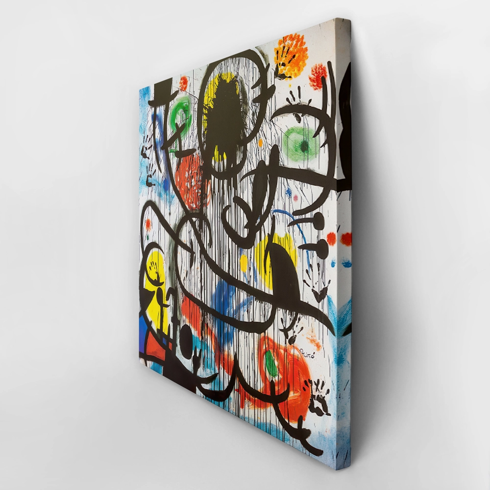 Πίνακας σε καμβά JOAN MIRO - MAY 1968