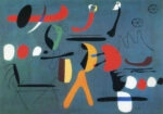Πινακας σε καμβά JOAN MIRO - PAINTING 1933