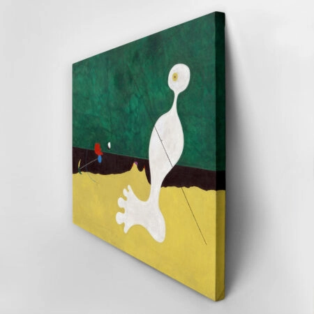 Πινακας σε καμβά JOAN MIRO - PERSON THROWING A STONE AT A BIRD - Juan Miro Sticky 2
